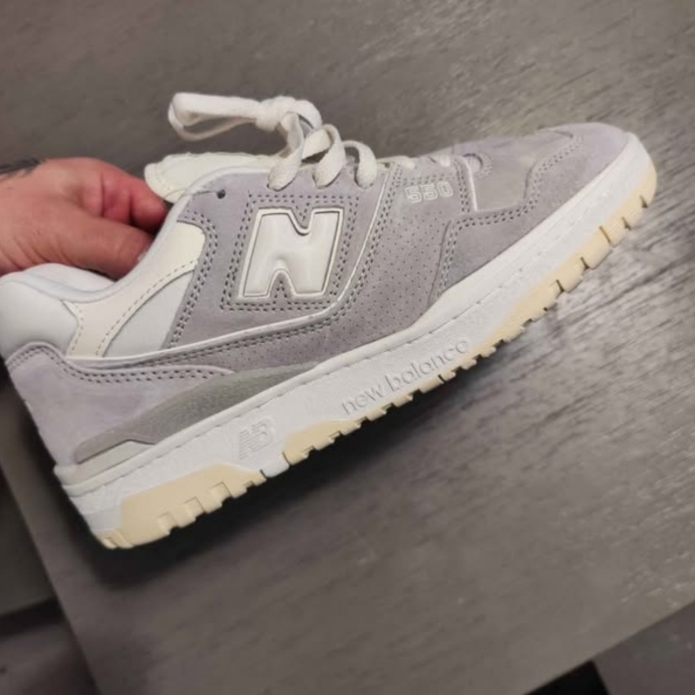New Balance bb550 Grey Suede